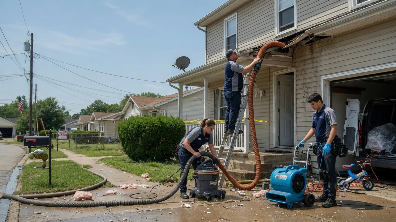 Water Damage Restoration in Carlyle, IL near me